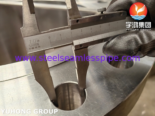 ASTM A350 / ASME SA350 LF2 कम तापमान के लिए मिश्र धातु स्टील फोल्डेड फ्लैंज B16.5