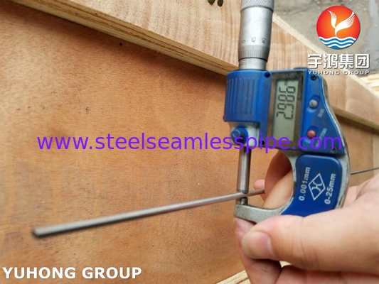 11G 3MM मेडिकल स्टेनलेस स्टील 304 कैपिलरी ट्यूब फॉर सुई ट्यूब विनिर्माण, ISO9626