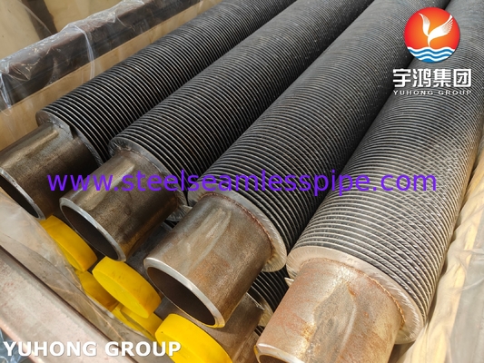 SA210 GR A1 एल्यूमीनियम 1060 विद्युत संयंत्रों के लिए एम्बेडेड जी प्रकार फिन ट्यूब