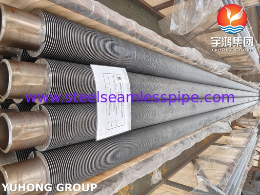 SA210 GR A1 एल्यूमीनियम 1060 विद्युत संयंत्रों के लिए एम्बेडेड जी प्रकार फिन ट्यूब