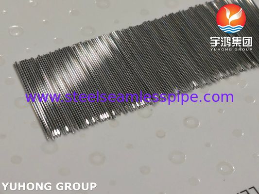 स्टेनलेस स्टील बेवेल्ड सॉलिड कोर सुई ट्यूब ISO9626 304 रक्त लांसेट नमूना संग्रह के लिए