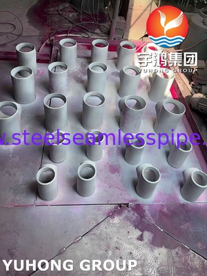 ASME B16.9 सुपर डुप्लेक्स 2507 फिटिंग ASTM A815 WPS32750 BW सुपर डुप्लेक्स टी