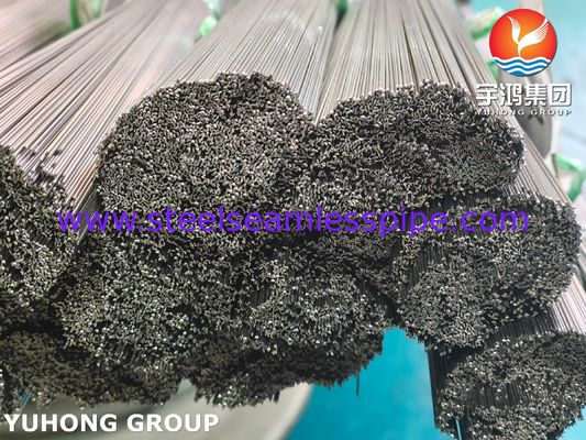 ISO9626 SUS304 वेल्डेड स्टेनलेस स्टील मेडिकल कैपिलरी ट्यूब, हाइपोडर्मिक ट्यूब