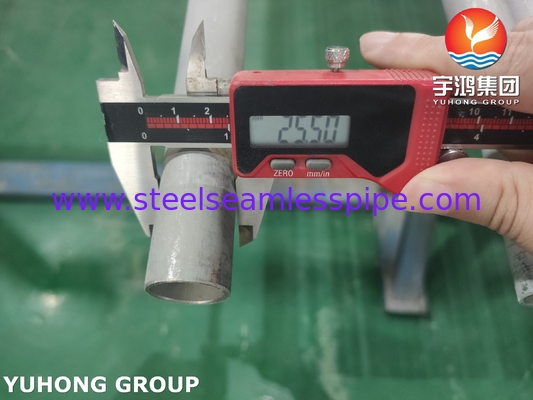ASTM A249 TP316Ti स्टेनलेस स्टील वेल्डेड ट्यूब, पेट्रोकेमिकल, हीट एक्सचेंजर तेल और गैस