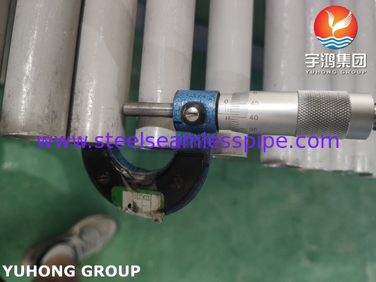 ASTM A249 TP316Ti स्टेनलेस स्टील वेल्डेड ट्यूब, पेट्रोकेमिकल, हीट एक्सचेंजर तेल और गैस