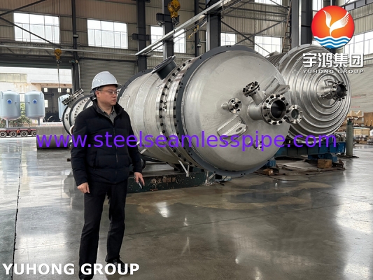 Low Temperature Separator Pressure Vessel ASME Standards Carbon Steel / Stainless Steel Cladding Material