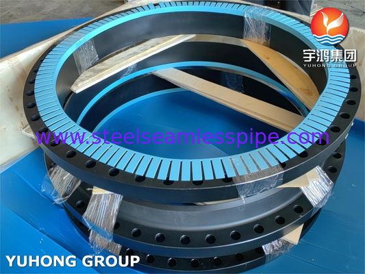 ASTM A105 कार्बन स्टील वेल्डनेक फ्लैंज - B16.47 सीरीज B, क्लास 300/600, पाइप कनेक्शन