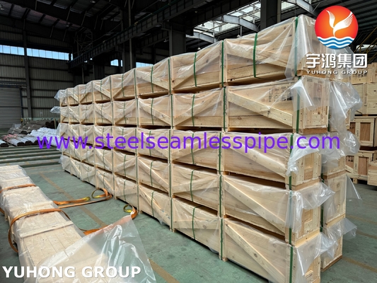 ASME SB111 UNS C71500 कॉपर निकल ट्यूब CuNi 70/30 सीमलेस कंडेनसर ट्यूब
