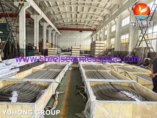स्टेनलेस स्टील हीट एक्सचेंजर यू बेंड ट्यूब A213/SA213 TP304L ब्राइट एनील्ड BA सीमलेस ग्रेड TP304L / UNS S30403