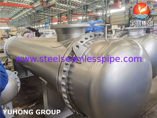 एपीआई 660 शेल और ट्यूब हीट एक्सचेंजर TEMA मानक ASME U स्टैम्प ASME VIII