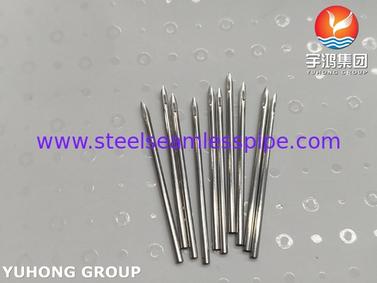 मेडिकल स्टेनलेस स्टील डिस्पोजेबल डायलिसिस AV फिस्टुला सुई ट्यूब ISO9626 SUS304