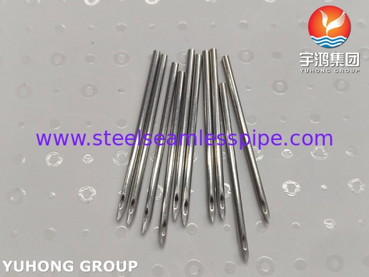 मेडिकल स्टेनलेस स्टील डिस्पोजेबल डायलिसिस AV फिस्टुला सुई ट्यूब ISO9626 SUS304