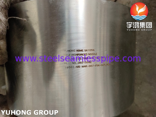 ASME SA105N स्व-प्रबलित नोजल स्टील फ्लैंज दबाव पोत के लिए 150 से 15000 दबाव रेटिंग और ASTM B16.5 मानक