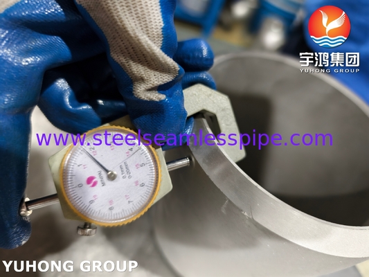 ASTM A403 WP321H स्टेनलेस स्टील के एकाग्र घटक ASME B16.9 बटवेल्ड फिटिंग