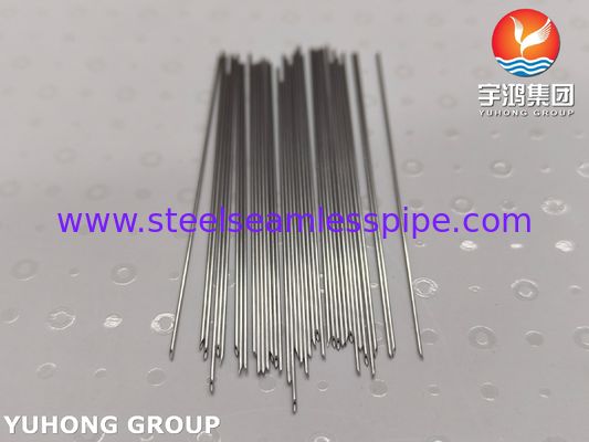 SUS304 मेडिकल ग्रेड स्टेनलेस स्टील अंतःशिरा इंडवेलिंग सुई ट्यूब, बैक कट टिप