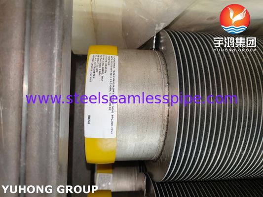 ASTM A376 TP347H ठोस सर्पिल उच्च आवृत्ति वेल्ड HFW फिन ट्यूब 11Cr के साथ