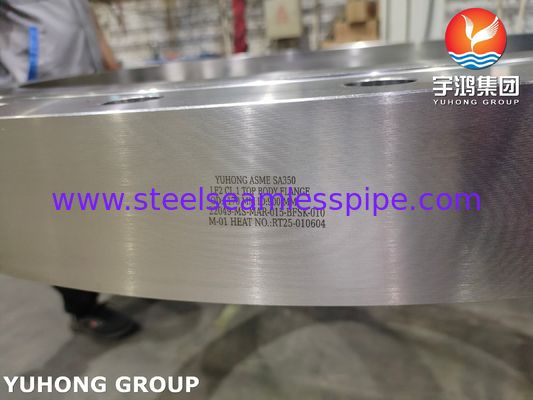 ASTM A350 LF2 CL1 परिधि फ्लैंज NPS 1/2" से 24" क्लास 150 से 2500#