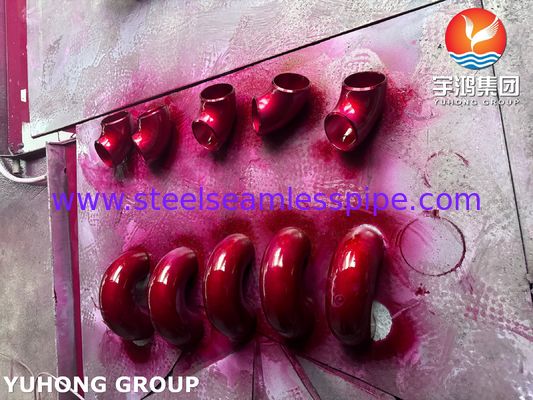 ASTM A403 WP304H स्टेनलेस स्टील फिटिंग शॉर्ट रेंज कोहनी बट वेल्डेड सीमलेस B16.9