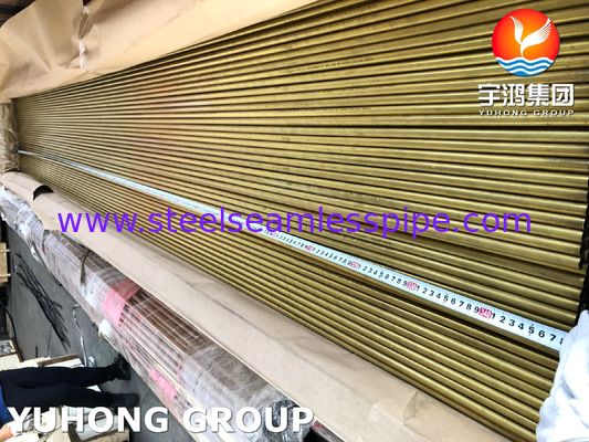 C68700 एल्यूमीनियम पीतल सीमलेस ट्यूब, ASTM B111 UNS C68700, निर्जलीकरण संयंत्र में प्रयुक्त
