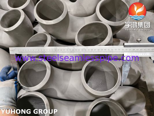 ASTM A403 WP321H स्टेनलेस स्टील पाइप फिटिंग ASME B16.9 बटवेल्ड 180° कोहनी
