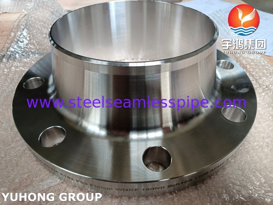 ASTM A182 F53 WNRF फ्लैंज क्लास 150 से 2500 उच्च दबाव पाइप कनेक्शन