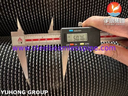 ASTM A335 P11 सुपरहीटर HSRG सिस्टम के लिए GR 11 फिन के साथ दांतेदार फिन ट्यूब