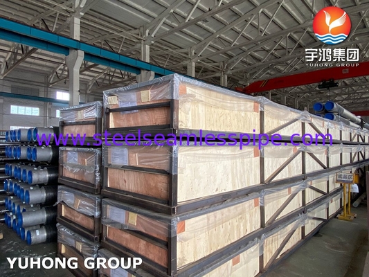 ASTM A312 TP347H उच्च आवृत्ति वेल्डिंग फिन ट्यूब के लिए भट्टियों के लिए वायु प्रीहीटर