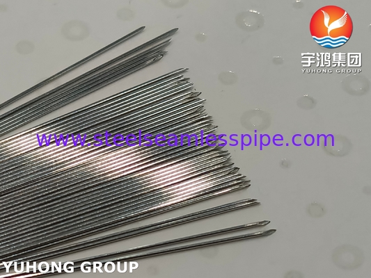 25G स्टेनलेस स्टील इंट्रावेनस सुई ट्यूब खोपड़ी नस इंजेक्शन के लिए ISO7864 SUS304
