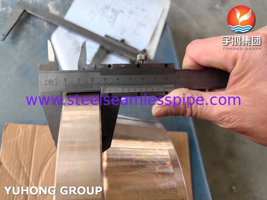 रासायनिक उद्योग के लिए ASTM B283 C70620 कॉपर निकल मिश्र धातु का फ़्लैंज