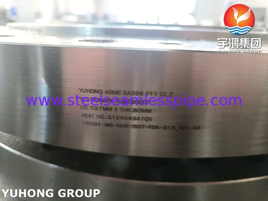 ASME SA336 F11 Cl2 हीट एक्सचेंजर के लिए मिश्र धातु स्टील ट्यूब शीट