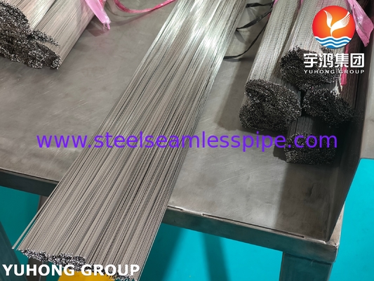 AISI304 316L स्टेनलेस स्टील हाइपोडर्मिक ट्यूबिंग, मेडिकल कैपिलरी सुई ट्यूब ISO9626