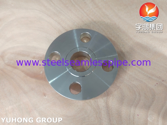 ASTM A182 F316Ti / UNS S31635 स्टेनलेस स्टील स्लिप ऑन फ्लैंज B16.5 SORF फ्लैंज