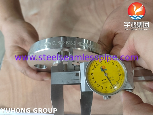 ASTM A182 F316Ti / UNS S31635 स्टेनलेस स्टील स्लिप ऑन फ्लैंज B16.5 SORF फ्लैंज