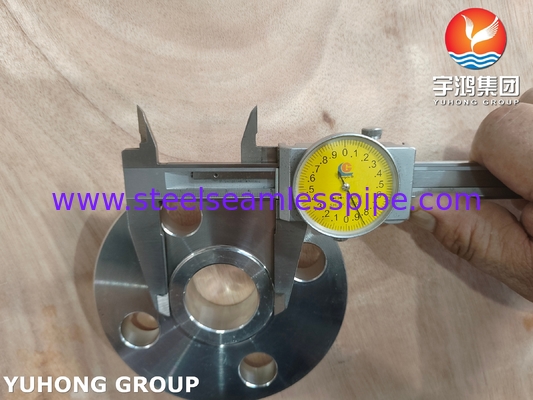 ASTM A182 F316Ti / UNS S31635 स्टेनलेस स्टील स्लिप ऑन फ्लैंज B16.5 SORF फ्लैंज