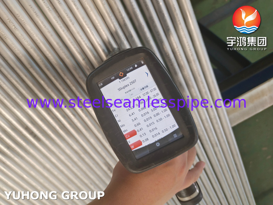 ASTM A790 S32750 पाइपलाइनों और बिजली संयंत्रों के लिए डुप्लेक्स स्टेनलेस स्टील सीमलेस ट्यूब
