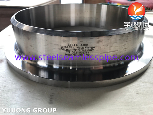 N04400 WNRF Flanges ASTM B564 के अनुरूप उच्च-प्रदर्शन संक्षारण प्रतिरोधी Flanges