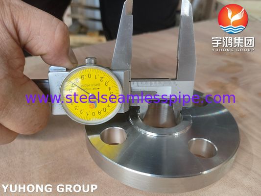 ASME SA182 F316Ti स्टेनलेस स्टील फ्लैंज नोजल B16.5