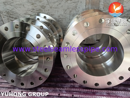 1/2" से 24" ASTM A182 F51 WNRF फ्लैंग्स क्लास 150-2500 संक्षारण प्रतिरोधी डुप्लेक्स स्टील