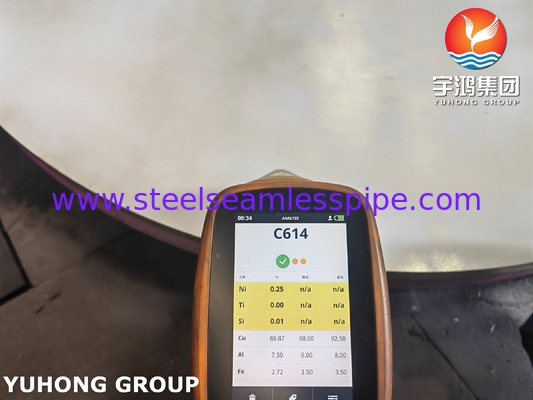 ASME SB 171 C61400 तांबे की जाली डिस्क