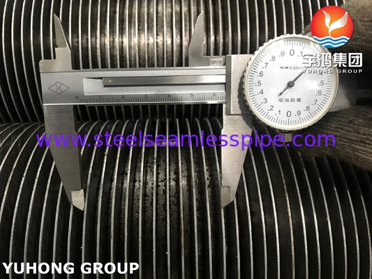 ASTM A213 T9 मिश्र धातु इस्पात HFW पंख वाले ट्यूब तापीय और परमाणु ऊर्जा उत्पादन के लिए