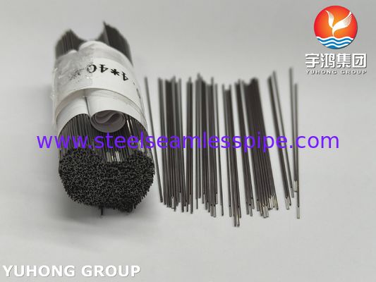 27G स्टेनलेस स्टील 304 एंडोडोंटिक सिंचाई सुई ट्यूब, नॉच्ड टिप ISO9626