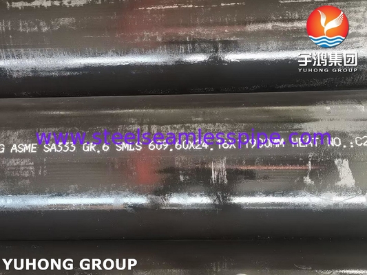 ASME SA333 ग्रेड 6 कम तापमान के लिए सीमलेस कार्बन स्टील पाइप