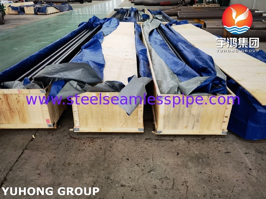 ASME SA335 P22 1.25Cr-0.5Mo बिजली संयंत्र के बॉयलर के लिए सीमलेस फेरीटिक मिश्र धातु स्टील पाइप