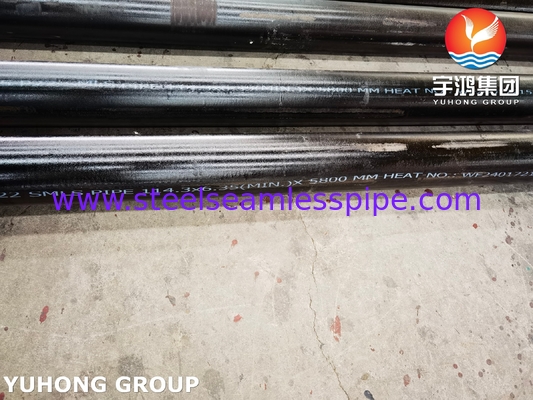 ASME SA335 P22 1.25Cr-0.5Mo बिजली संयंत्र के बॉयलर के लिए सीमलेस फेरीटिक मिश्र धातु स्टील पाइप