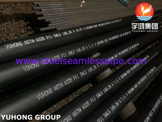 उच्च तापमान ASTM A335 P11 सीमलेस पाइप पेट्रोकेमिकल और पावर प्लांट पाइपिंग