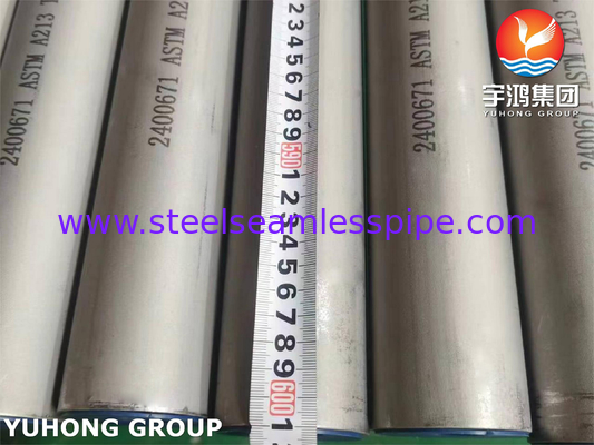 ASTM A213 TP347 स्टेनलेस स्टील सीमलेस ट्यूब UNS S34700 हीट एक्सचेंजर ट्यूब