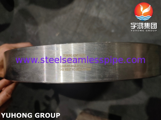 ASME SA350 LF2 क्लास 1 जाली कार्बन स्टील नोजल कवर फ्लैंज पाइपिंग सिस्टम के लिए