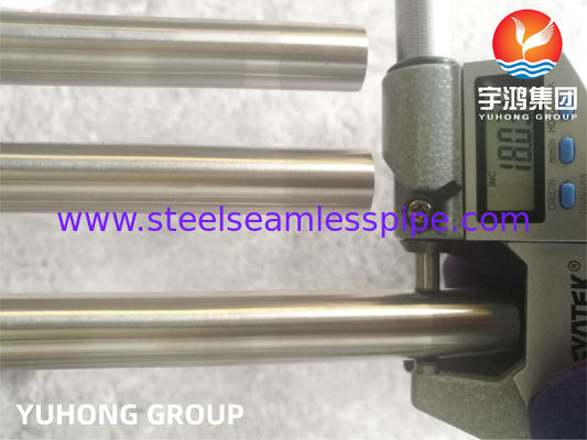 ASME SA213 TP321 खाद्य उद्योगों में उच्च तापमान के लिए ब्राइट ट्यूब बीए
