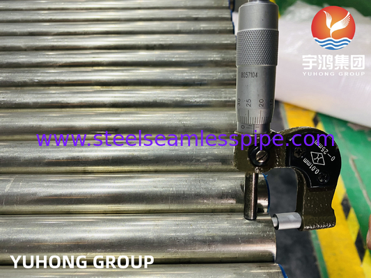 ASTM B167 UNS N06600 निर्बाध निकेल मिश्र धातु ट्यूब Inconel 600 हीट एक्सचेंजर ट्यूब