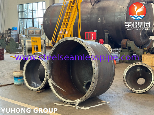 क्लोरो-क्षार प्रक्रिया NACE MR0175 के लिए ASME VIII-1 U-ट्यूब हीट एक्सचेंजर क्लैड UNS N06600​